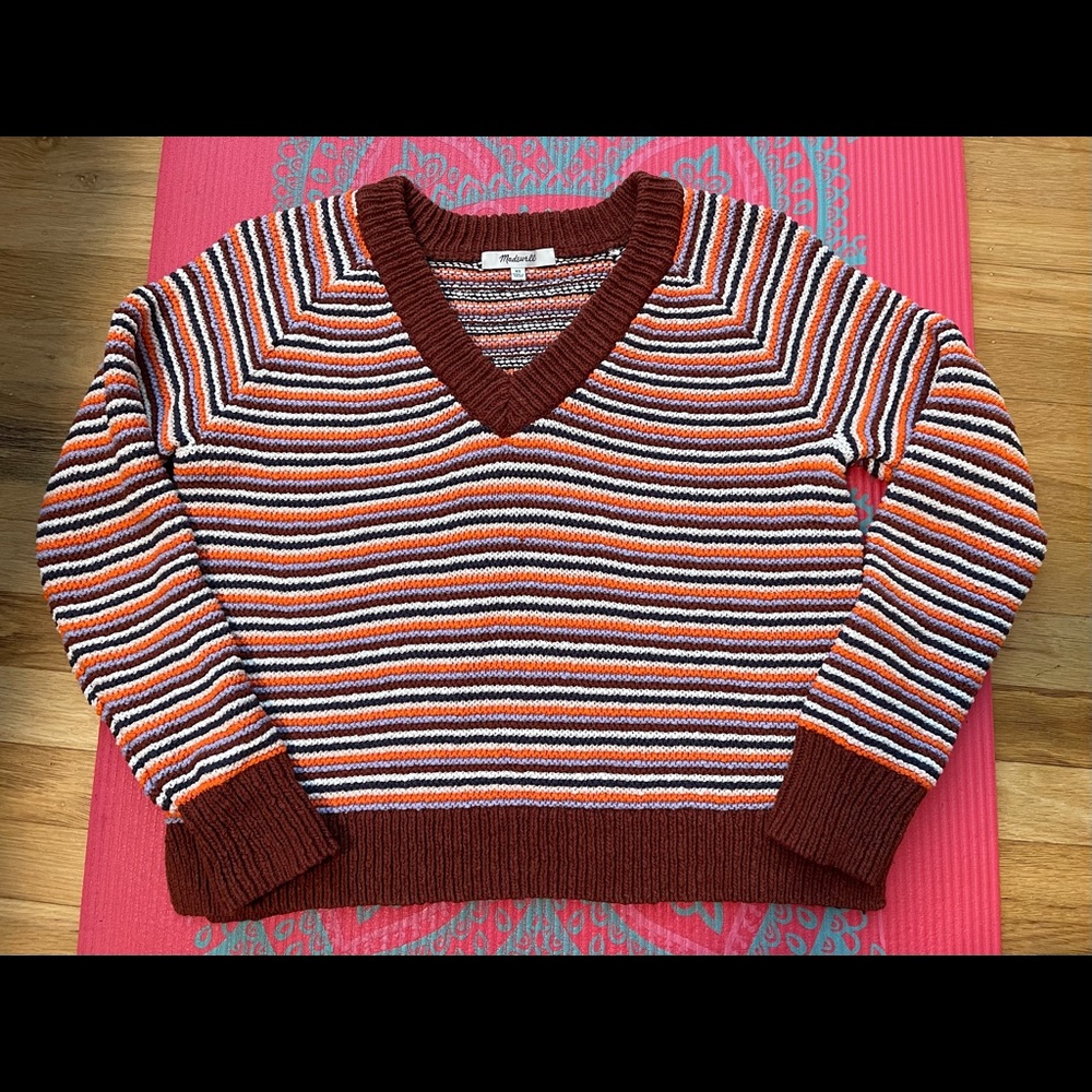 Madewell striped sweater women